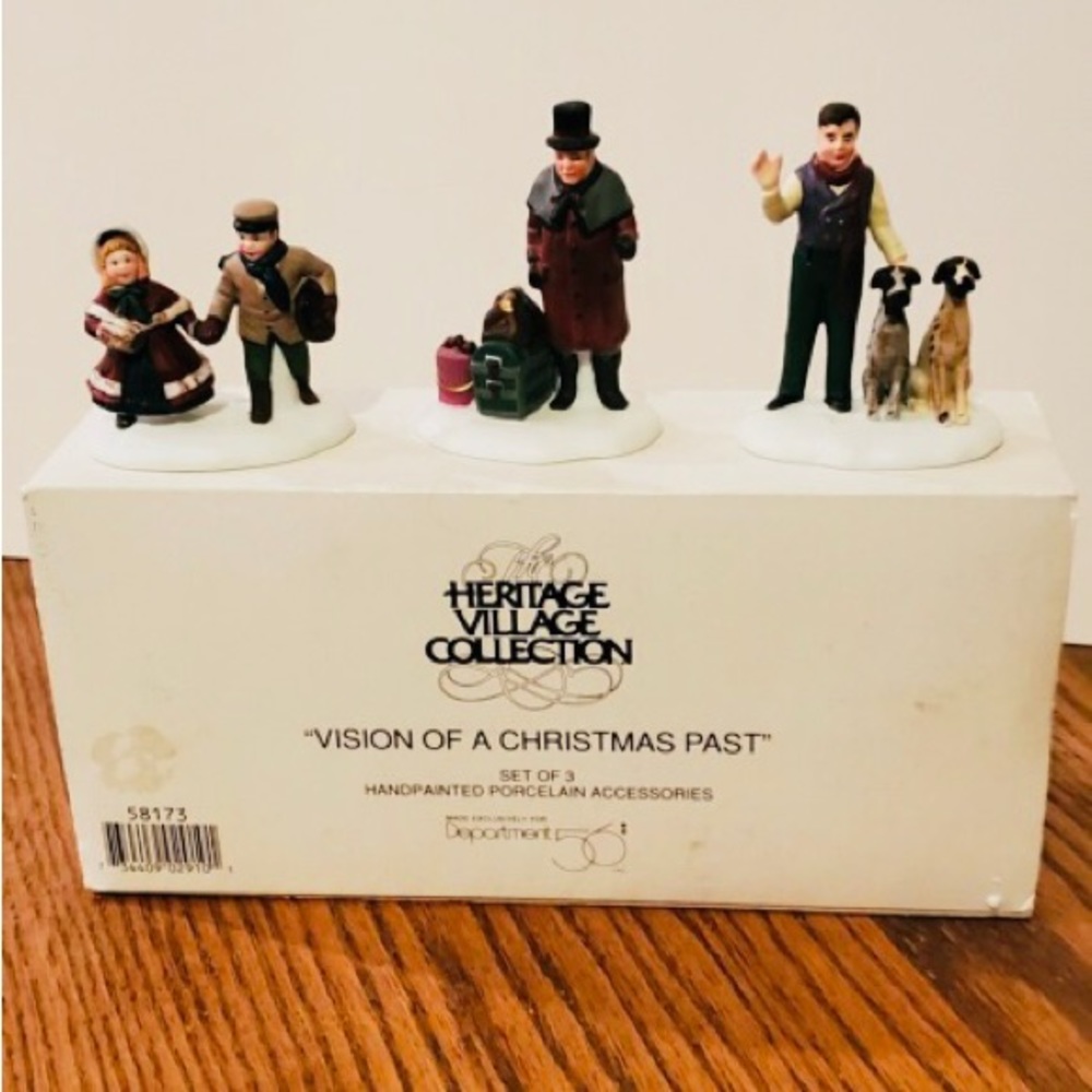 Department 56 Dickens Village “Visions Of A Christmas Past”